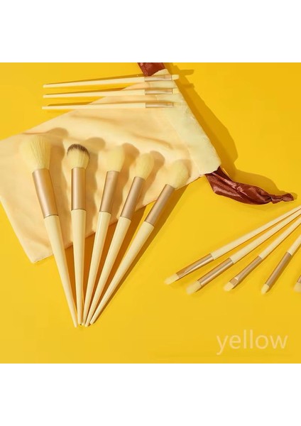 Makyaj Fırçası Seti / Özel 13'lü Fırça Seti Lila