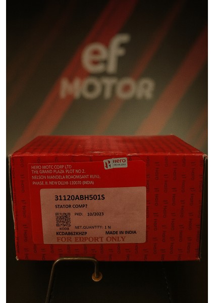 ✅ Hero Dash 125 Uyumlu Orijinal Stator Bobini (Stator Comp.) | Yetkili Bayii SATIŞI(HR125-DSH E0804)N | Ef Motor fiyatları