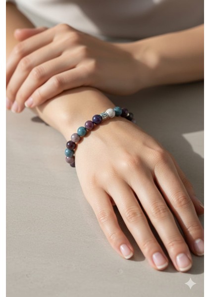 Yakutlu Safir Bileklik 10MM