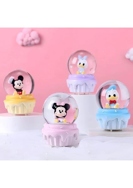 Mickey Mouse Işıklı Kar Küresi Model 4