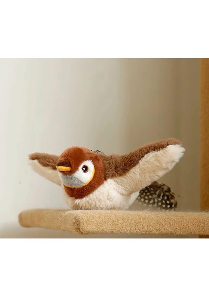 Şarjlı Peluş Uçan Kuş Oyuncak