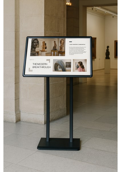 A2 42X59.4CM Çift Ayaklı Ojigi (Eğimli) Reklam ve Menü Panosu Siyah Renk fiyatları