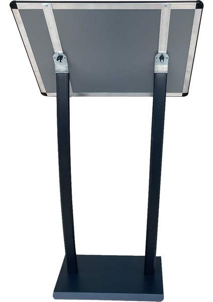 A2 42X59.4CM Çift Ayaklı Ojigi (Eğimli) Reklam ve Menü Panosu Siyah Renk indirimleri