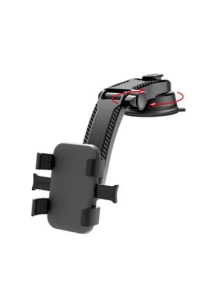 360 Derece Dönebilen Vakumlu Araç Telefon Tutucu