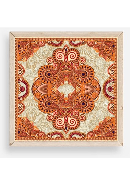Motif Ahşap Çerçeveli Tablo