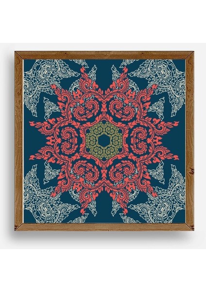 Motif Ahşap Çerçeveli Tablo