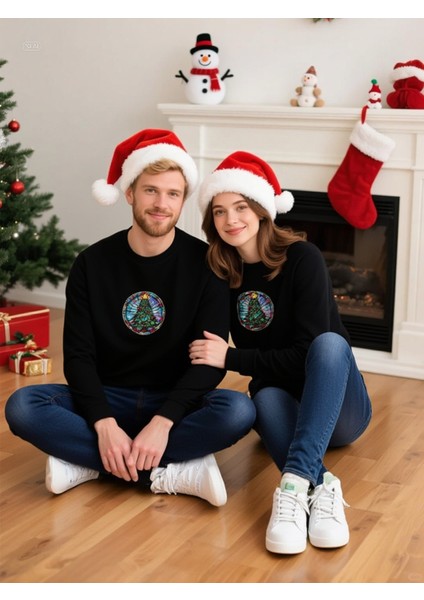 Yılbaşı Ağacı Unisex Sweatshirt