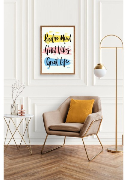 Motto Ahşap Çerçeveli Tablo fiyatları