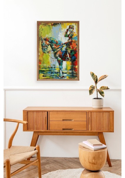 Atatürk Ahşap Çerçeveli Tablo modelleri