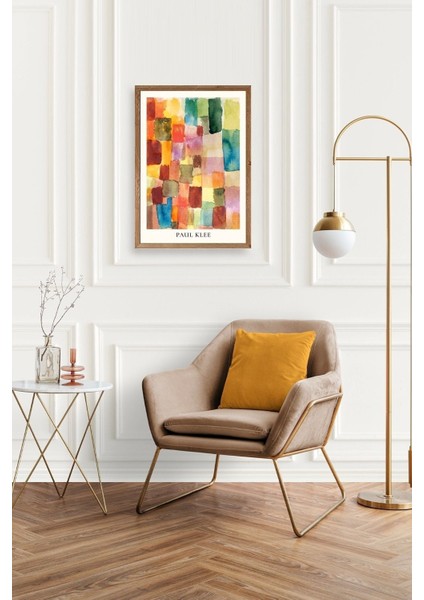 Paul Klee Ahşap Çerçeveli Tablo fiyatları