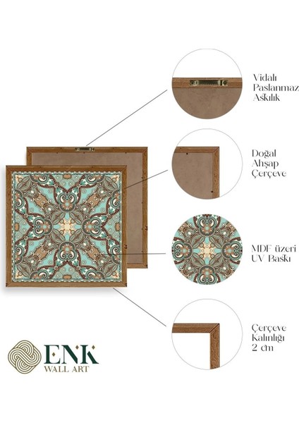 Motif Ahşap Çerçeveli Tablo fırsatları