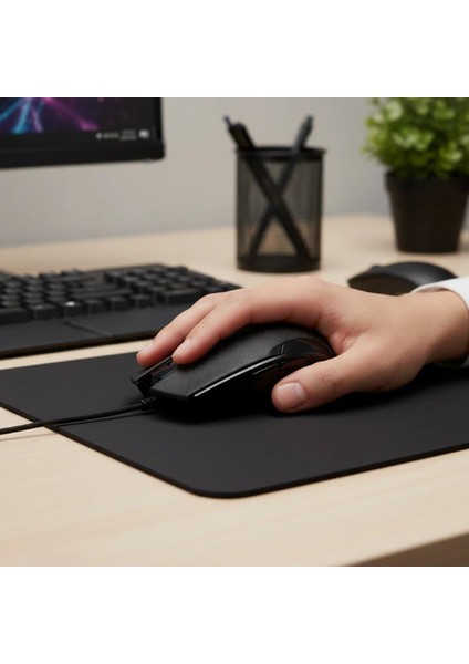 Siyah Mat Desenli USB Kablolu 3D Optik Mouse fiyatları