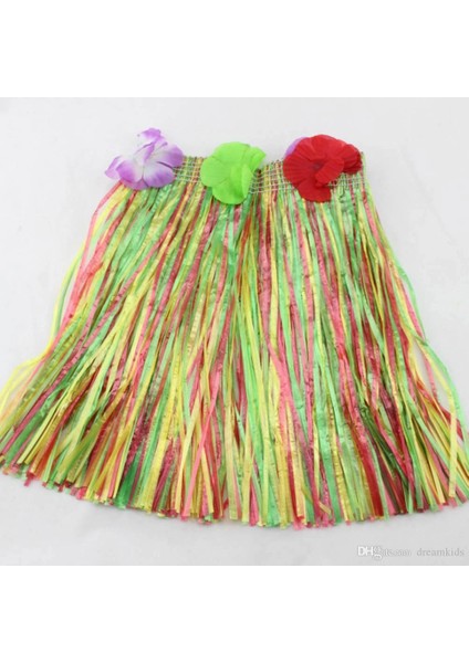 Buğz Hawaii Hula Eteği Karışık Renk 40 cm