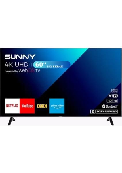 SN60LEDM-W02M Ultra Hd (4k) Tv