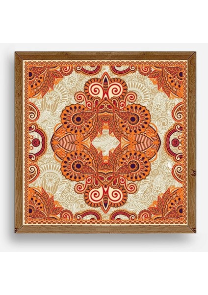 Motif Ahşap Çerçeveli Tablo