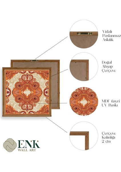 Motif Ahşap Çerçeveli Tablo fırsatları