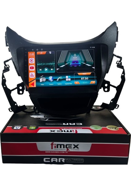 Hyundai Elentra 2012-2014 Fimex 4-64 (Fanlı) Dspli Pro Oem Multimedia