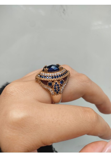 925 Ayar Gümüş Bronz Hürrem Model Yüzük fiyatları