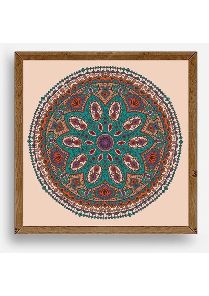 Motif Ahşap Çerçeveli Tablo