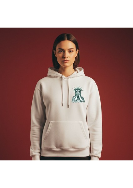 Kapşonlu 3 Iplik Kokteyl Oversize Sweatshirt - Unisex Rahat Kalıp, Sokak Modası, Günlük Stil fırsatları