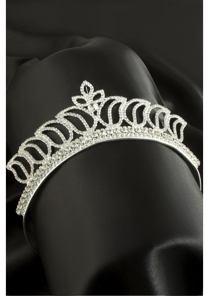 Lüks Taşlı Gelin Tacı
