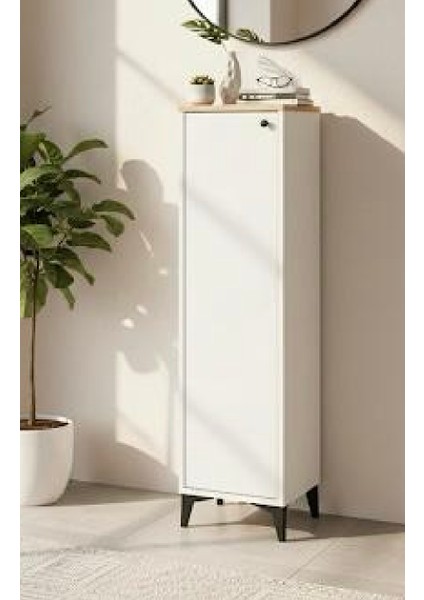 2 Kapaklı Banyo Dolabı Raflı Çok Amaçlı Dolap Elbise Veya Mutfak Dolabı Veya Ayakkabılık