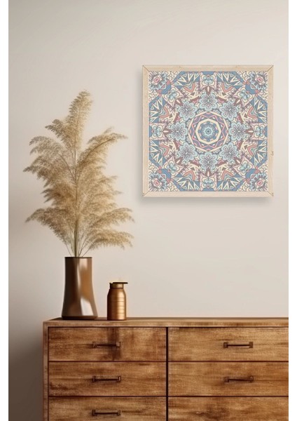Mandala Ahşap Çerçeveli Tablo fiyatları