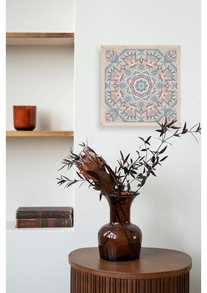 Mandala Ahşap Çerçeveli Tablo modelleri