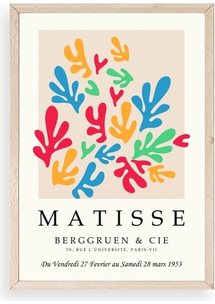 Ahşap Çerçeveli Tablo