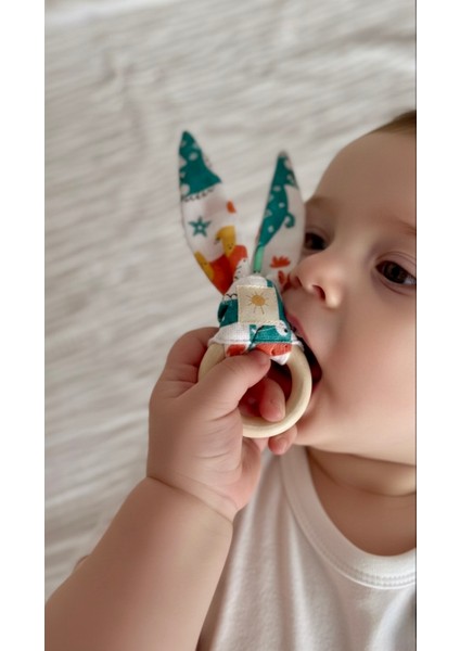 Dinozor Desenli 2 Katlı %100 Pamuk Müslin Bebek Seti (5'li Set) indirimleri