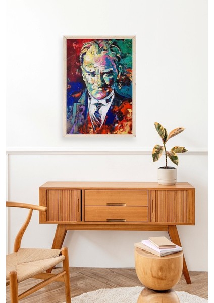 Atatürk Ahşap Çerçeveli Tablo fiyatları