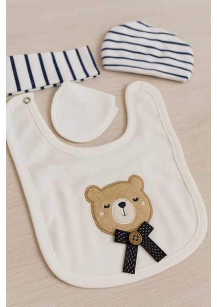 Kutulu Ayıcıklı 5li Hastane Çıkış Seti Yenidoğan Bebek Kıyafeti modelleri