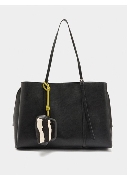 Deri Içerikli Omuz Askılı 13" Laptop Çantası