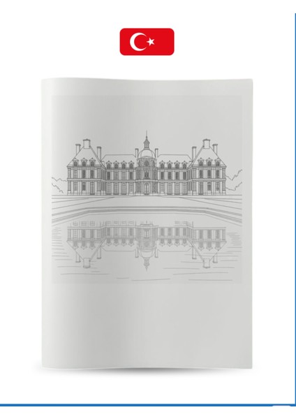 Büyük Boy Boyama Kitabı Koleksiyon-4 Saraylar