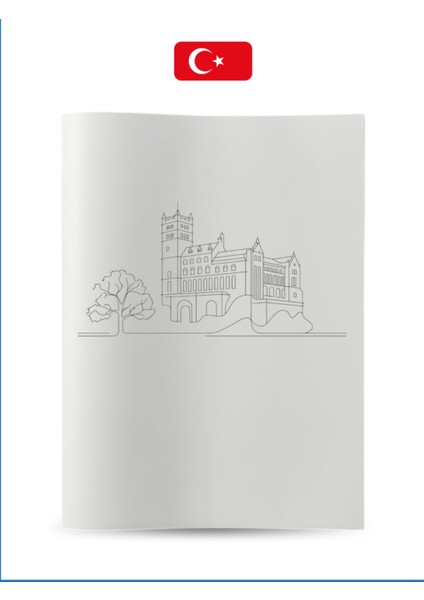 Büyük Boy Boyama Kitabı Koleksiyon-4 Saraylar modelleri