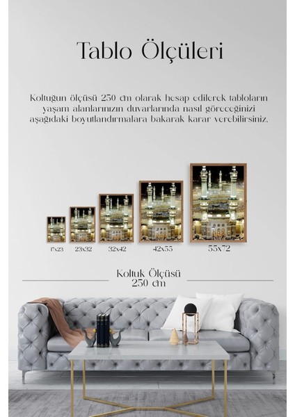 Kabe Ahşap Çerçeveli Tablo indirimleri