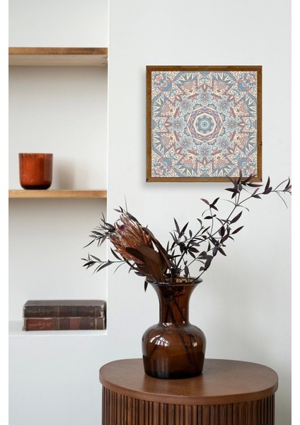 Mandala Ahşap Çerçeveli Tablo modelleri