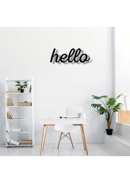 Hello Yazılı Ahşap Tablo fiyatları
