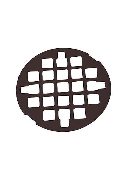 Westbrass Geçmeli Duş Süzgeci, Yağla Pürüzlü Bronz, D318-12