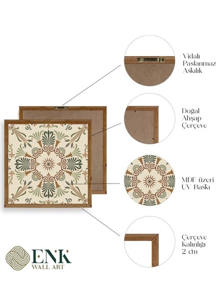 Motif Ahşap Çerçeveli Tablo fırsatları