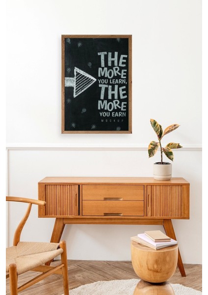 Motto Ahşap Çerçeveli Tablo fiyatları