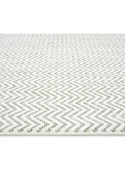 Olinda 1112 Yeşil Halı Iskandinav Desenli Yumuşak Bukleli Dokuma Bohem Ince Yazlık Ev Salon Halısı