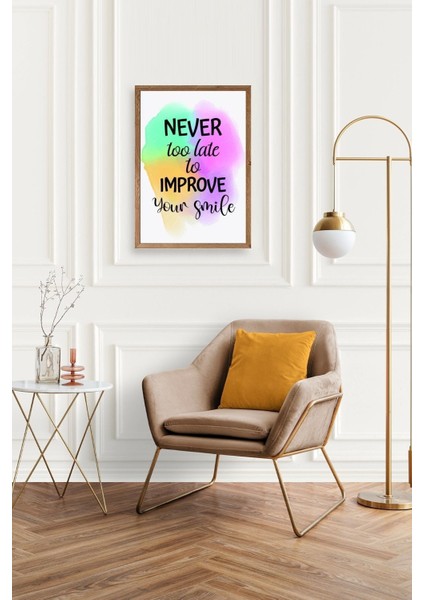 Motto Ahşap Çerçeveli Tablo modelleri