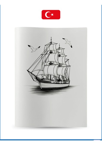 Büyük Boyama Kitabı Koleksiyon-9 Gemiler modelleri