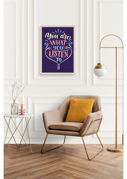 Motto Ahşap Çerçeveli Tablo fiyatları