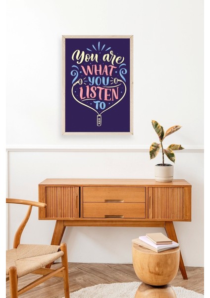 Motto Ahşap Çerçeveli Tablo modelleri