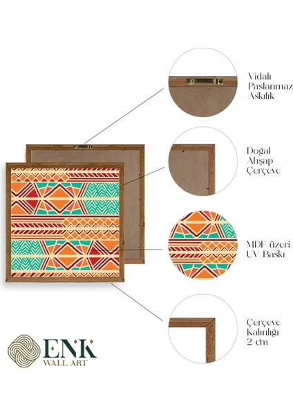 Motif Ahşap Çerçeveli Tablo fırsatları