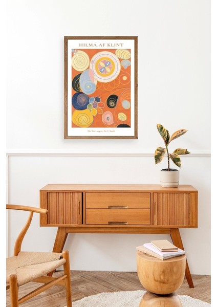 Hilma Af Klint Ahşap Çerçeveli Tablo modelleri