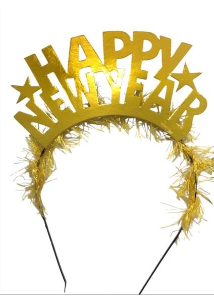 Happy New Year Gold Metal Taç fiyatları