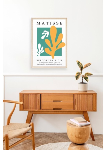 Soyut Ahşap Çerçeveli Tablo modelleri